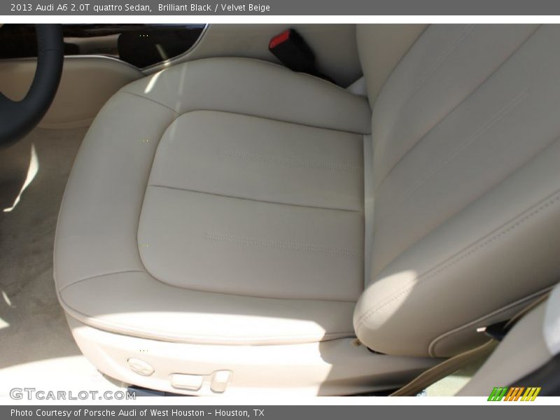 Brilliant Black / Velvet Beige 2013 Audi A6 2.0T quattro Sedan