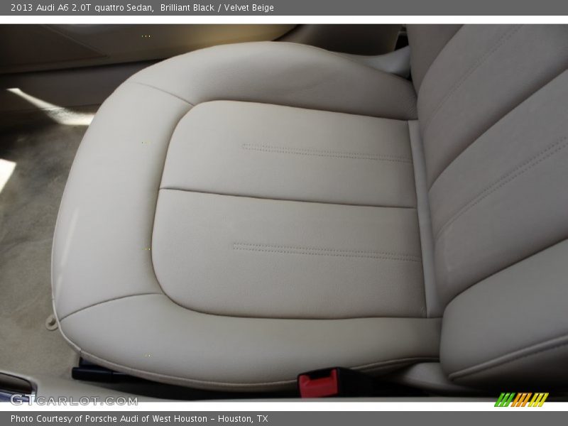 Brilliant Black / Velvet Beige 2013 Audi A6 2.0T quattro Sedan