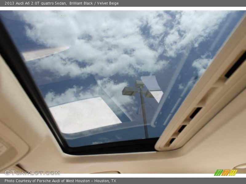Brilliant Black / Velvet Beige 2013 Audi A6 2.0T quattro Sedan
