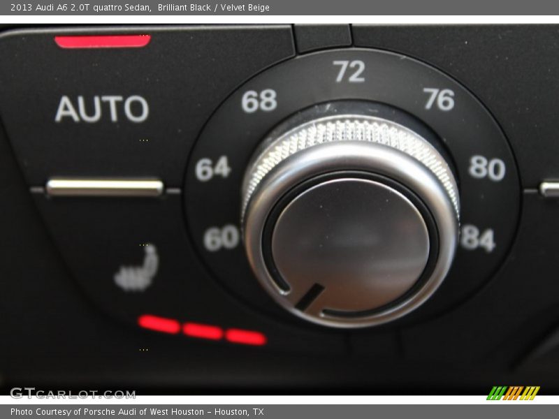 Brilliant Black / Velvet Beige 2013 Audi A6 2.0T quattro Sedan