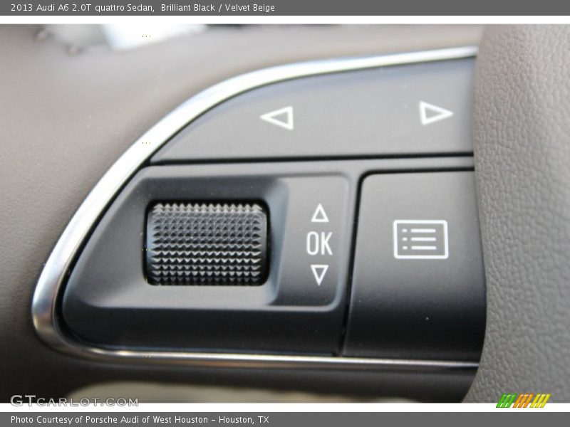 Brilliant Black / Velvet Beige 2013 Audi A6 2.0T quattro Sedan