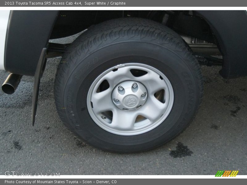 Super White / Graphite 2013 Toyota Tacoma SR5 Access Cab 4x4