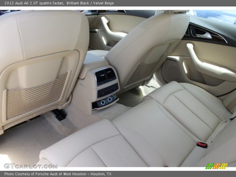 Brilliant Black / Velvet Beige 2013 Audi A6 2.0T quattro Sedan