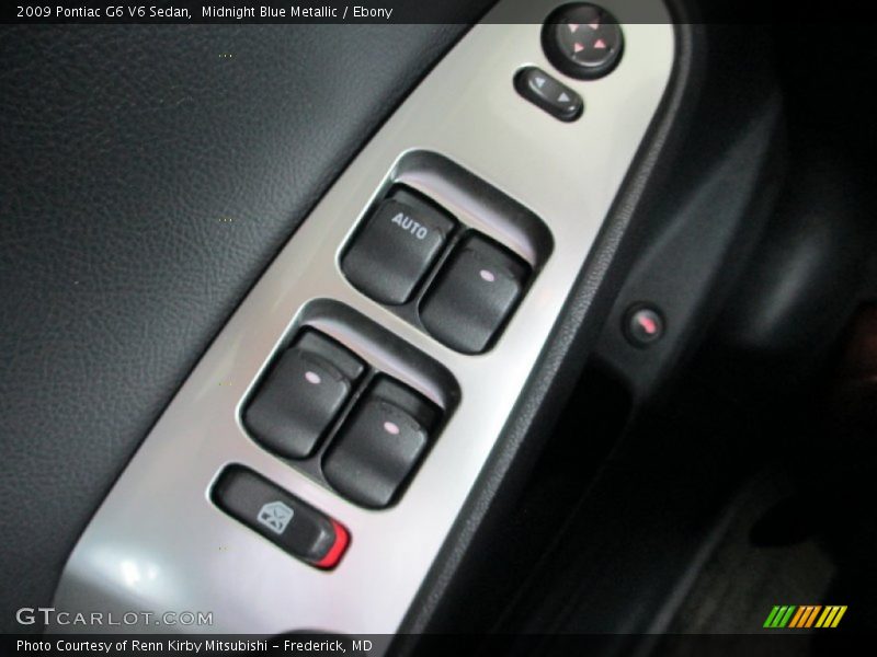 Controls of 2009 G6 V6 Sedan