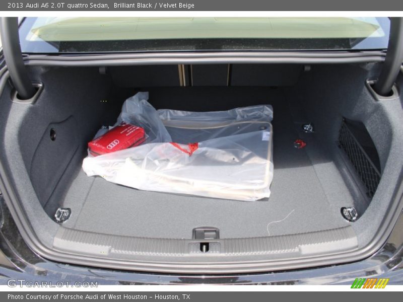 Brilliant Black / Velvet Beige 2013 Audi A6 2.0T quattro Sedan