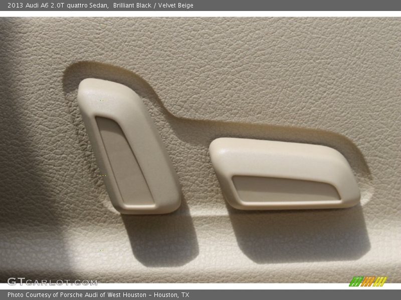 Brilliant Black / Velvet Beige 2013 Audi A6 2.0T quattro Sedan