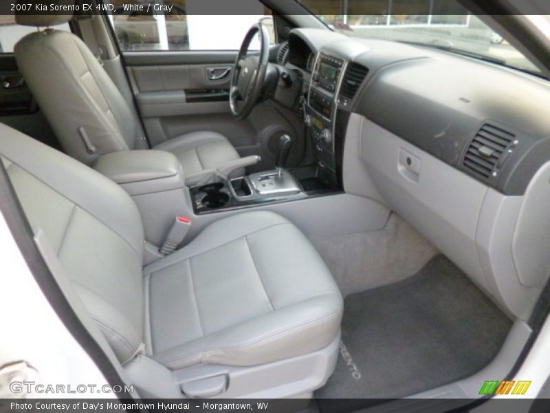 White / Gray 2007 Kia Sorento EX 4WD