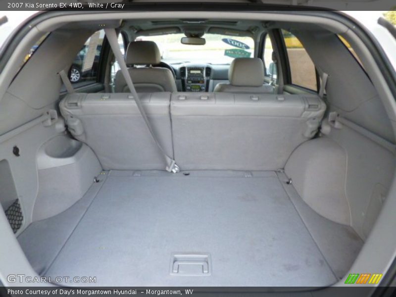 White / Gray 2007 Kia Sorento EX 4WD