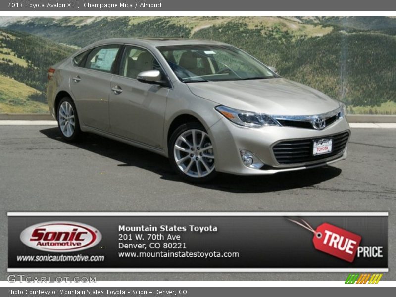 Champagne Mica / Almond 2013 Toyota Avalon XLE