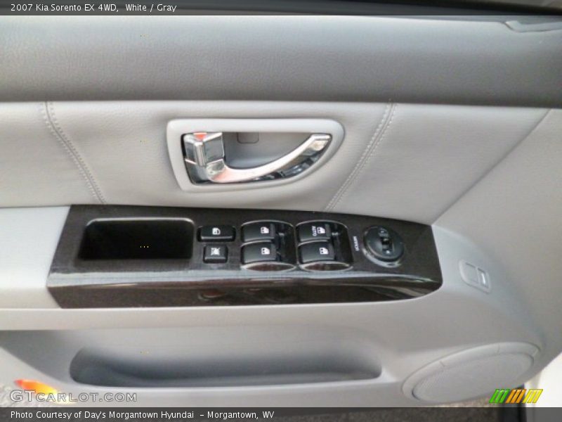 White / Gray 2007 Kia Sorento EX 4WD