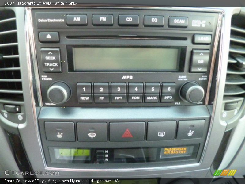 White / Gray 2007 Kia Sorento EX 4WD