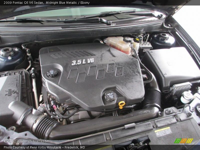  2009 G6 V6 Sedan Engine - 3.5 Liter Flex-Fuel OHV 12-Valve VVT V6