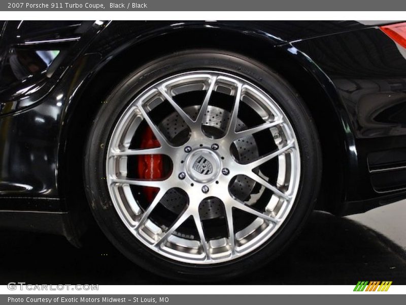 Custom Wheels of 2007 911 Turbo Coupe