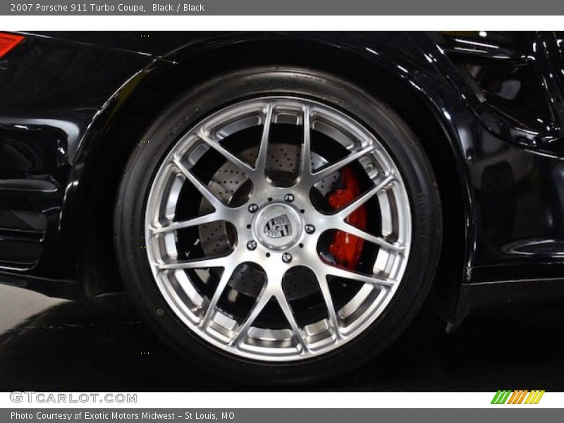 Custom Wheels of 2007 911 Turbo Coupe