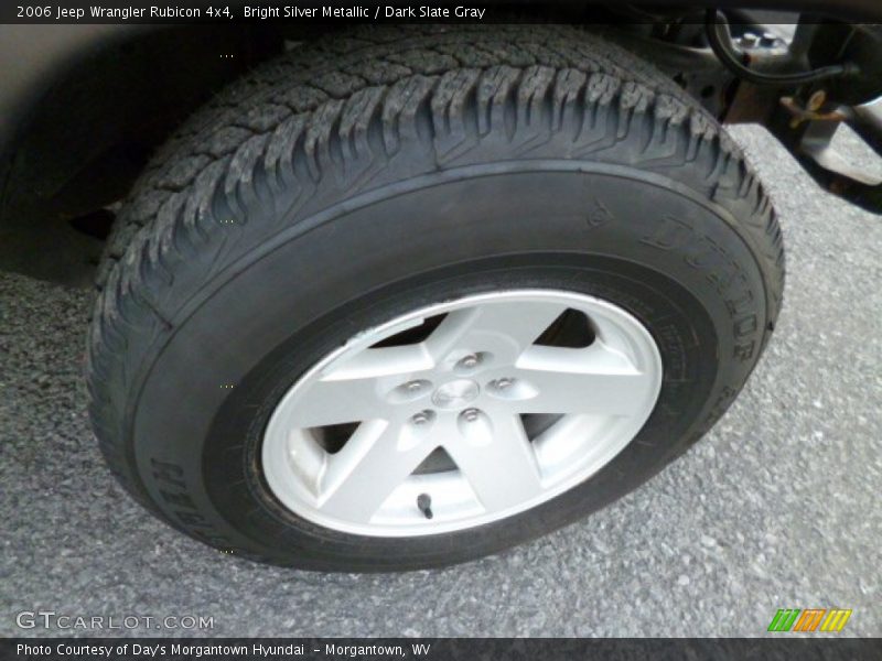 Bright Silver Metallic / Dark Slate Gray 2006 Jeep Wrangler Rubicon 4x4