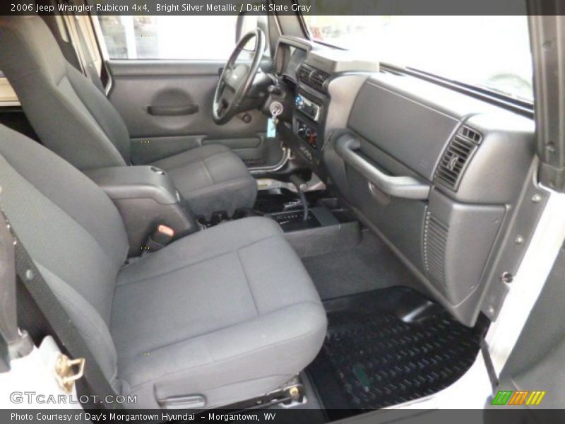 Bright Silver Metallic / Dark Slate Gray 2006 Jeep Wrangler Rubicon 4x4