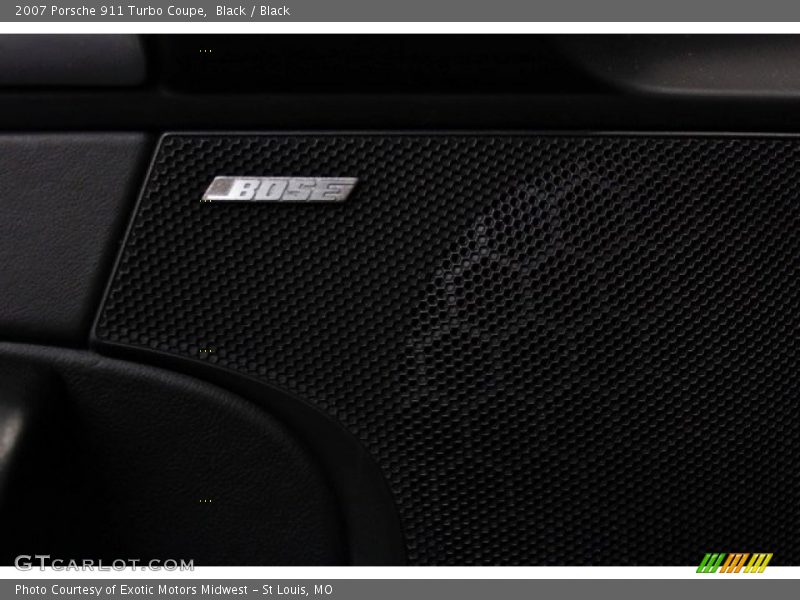 Black / Black 2007 Porsche 911 Turbo Coupe