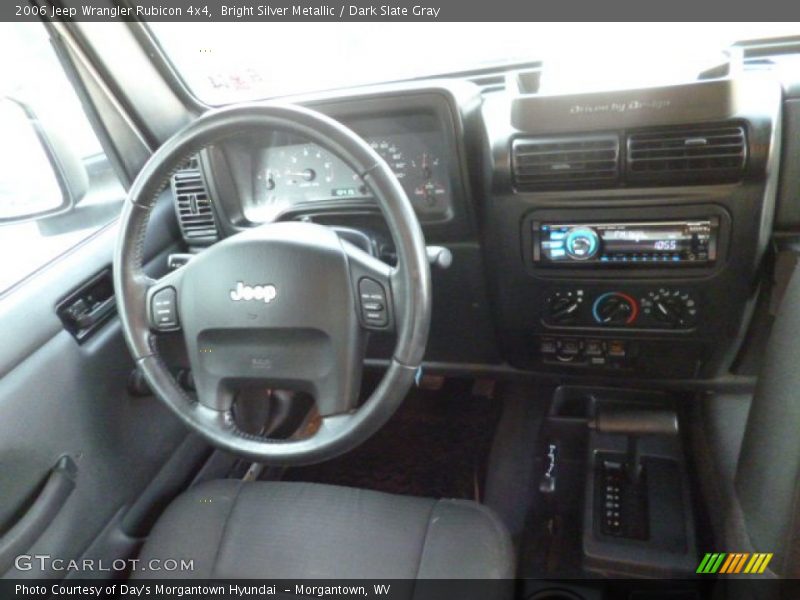 Bright Silver Metallic / Dark Slate Gray 2006 Jeep Wrangler Rubicon 4x4