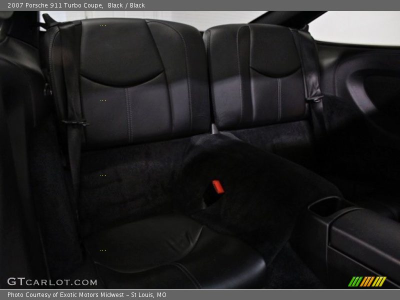 Black / Black 2007 Porsche 911 Turbo Coupe