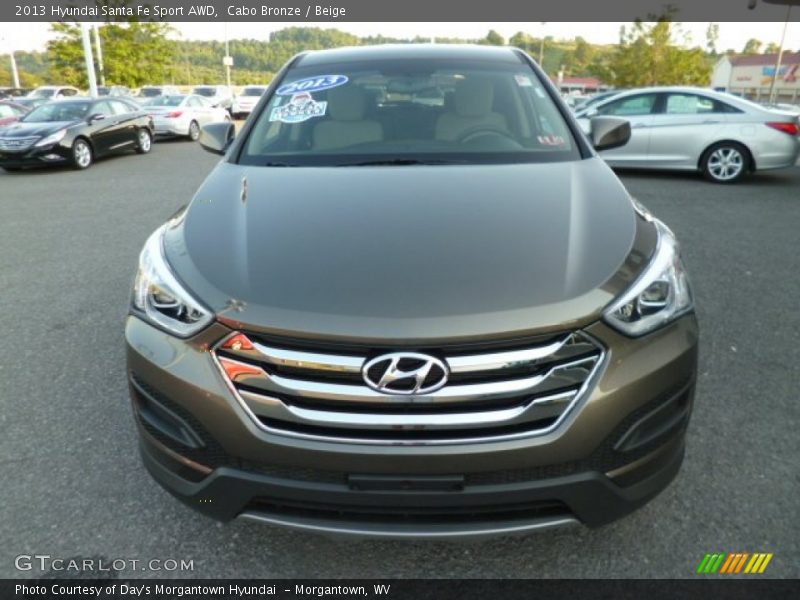  2013 Santa Fe Sport AWD Cabo Bronze