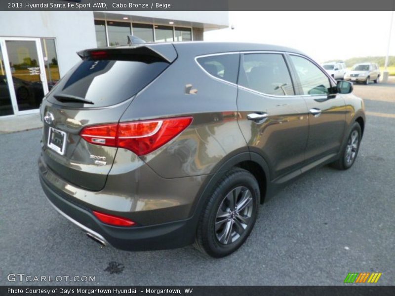 Cabo Bronze / Beige 2013 Hyundai Santa Fe Sport AWD