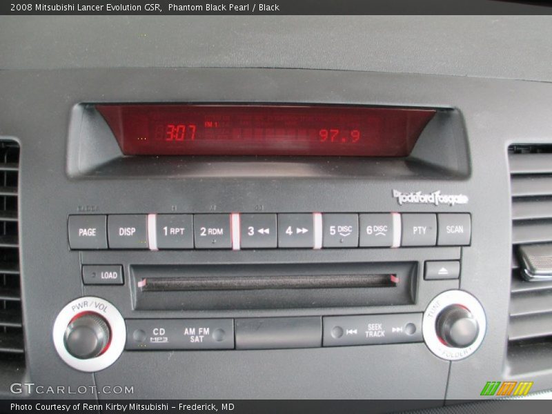 Audio System of 2008 Lancer Evolution GSR