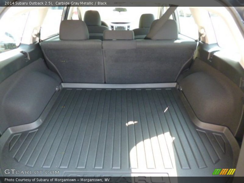 Carbide Gray Metallic / Black 2014 Subaru Outback 2.5i