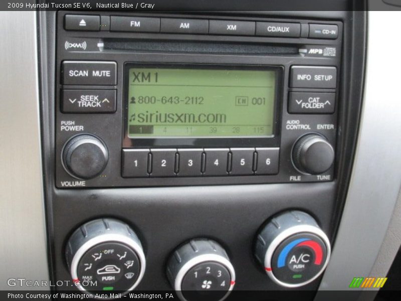 Audio System of 2009 Tucson SE V6