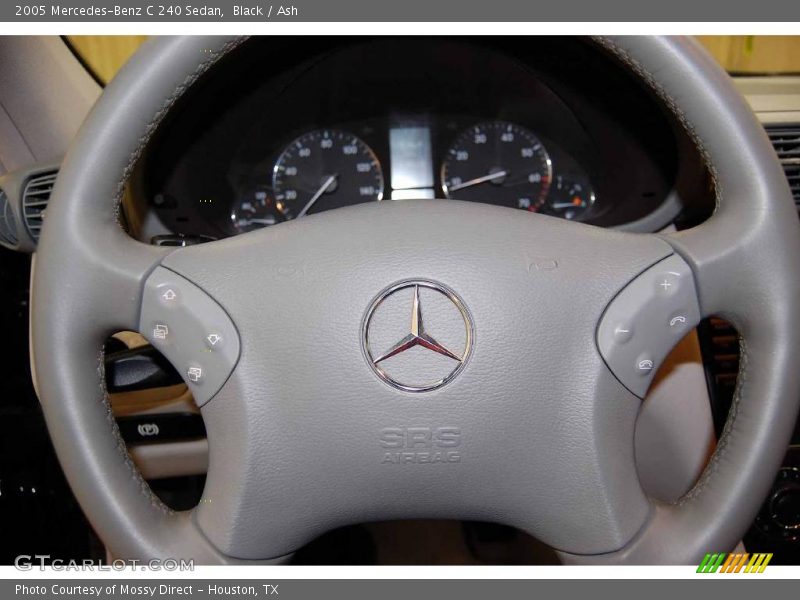Black / Ash 2005 Mercedes-Benz C 240 Sedan