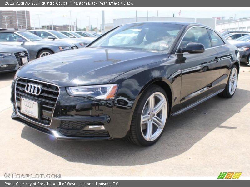 Phantom Black Pearl Effect / Black 2013 Audi A5 2.0T quattro Coupe