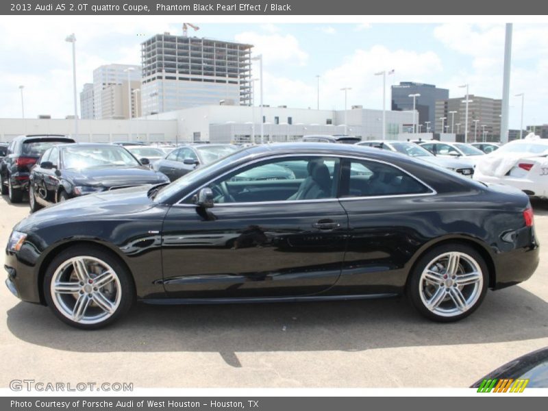 Phantom Black Pearl Effect / Black 2013 Audi A5 2.0T quattro Coupe