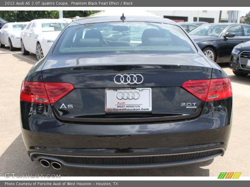 Phantom Black Pearl Effect / Black 2013 Audi A5 2.0T quattro Coupe