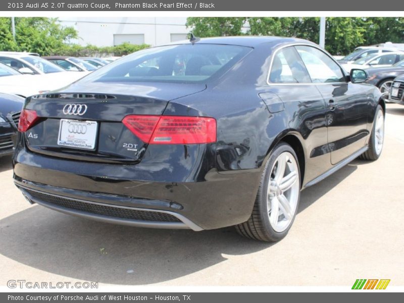 Phantom Black Pearl Effect / Black 2013 Audi A5 2.0T quattro Coupe