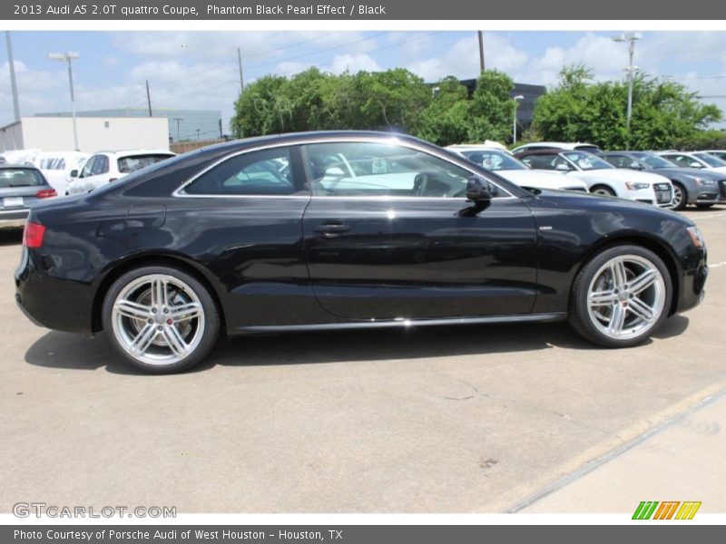 Phantom Black Pearl Effect / Black 2013 Audi A5 2.0T quattro Coupe