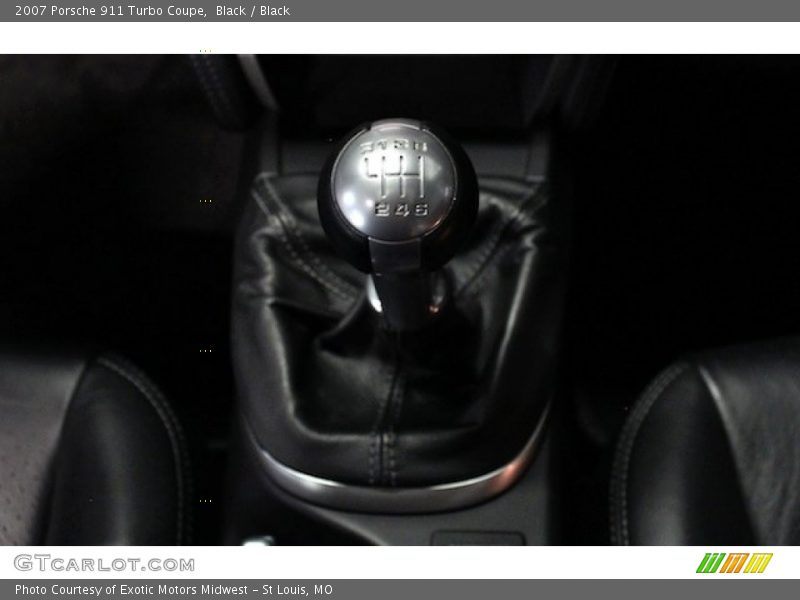  2007 911 Turbo Coupe 6 Speed Manual Shifter
