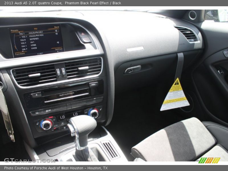 Phantom Black Pearl Effect / Black 2013 Audi A5 2.0T quattro Coupe
