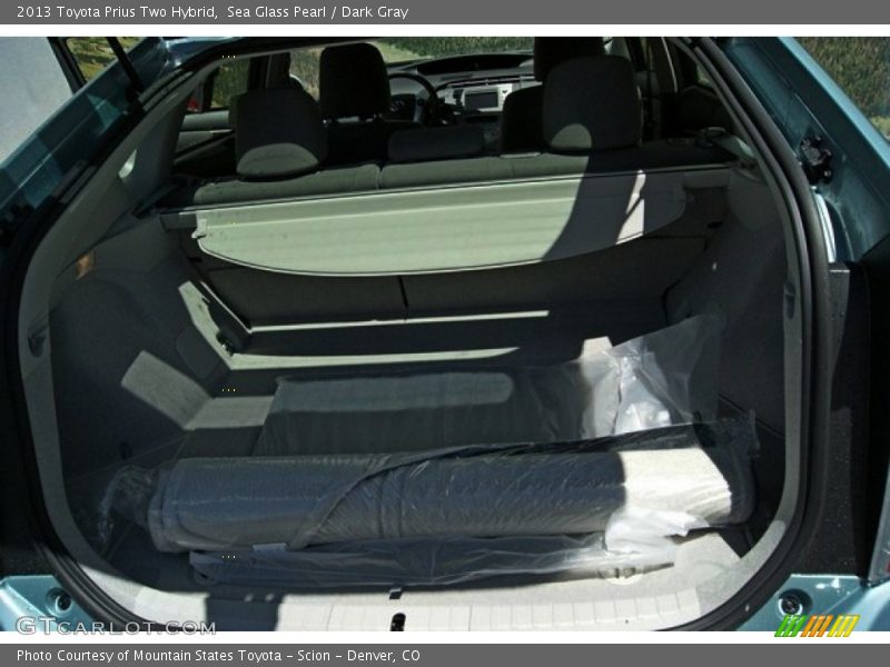Sea Glass Pearl / Dark Gray 2013 Toyota Prius Two Hybrid