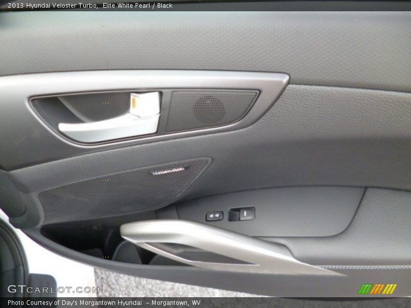 Elite White Pearl / Black 2013 Hyundai Veloster Turbo