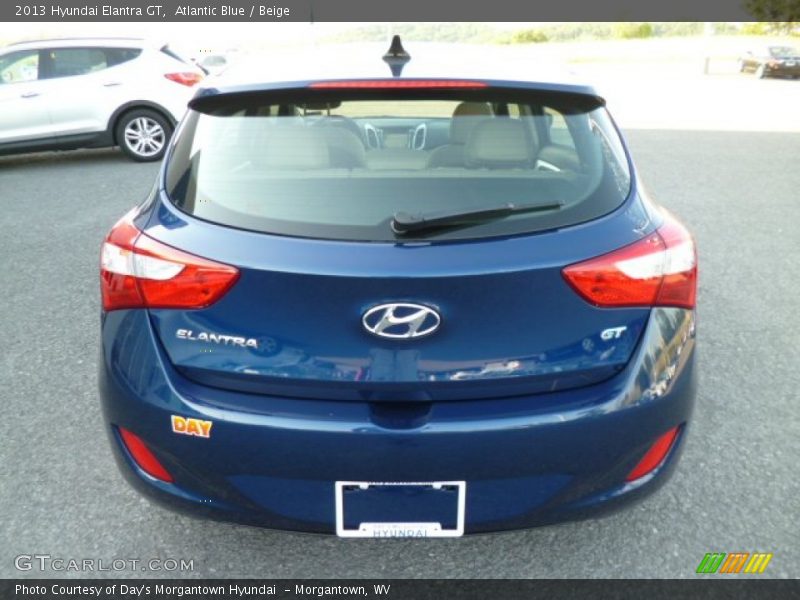 Atlantic Blue / Beige 2013 Hyundai Elantra GT