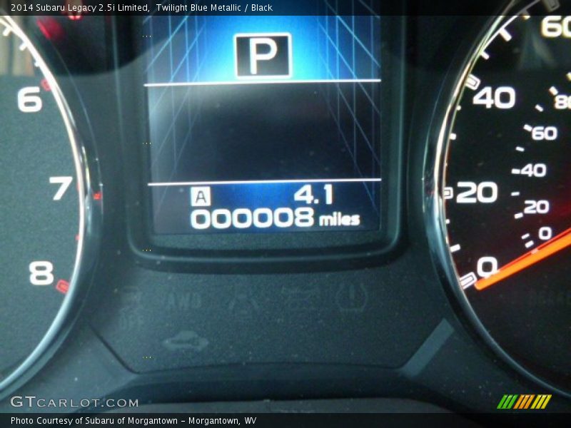 Twilight Blue Metallic / Black 2014 Subaru Legacy 2.5i Limited
