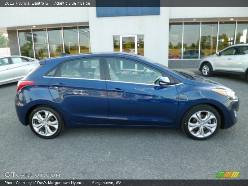 Atlantic Blue / Beige 2013 Hyundai Elantra GT