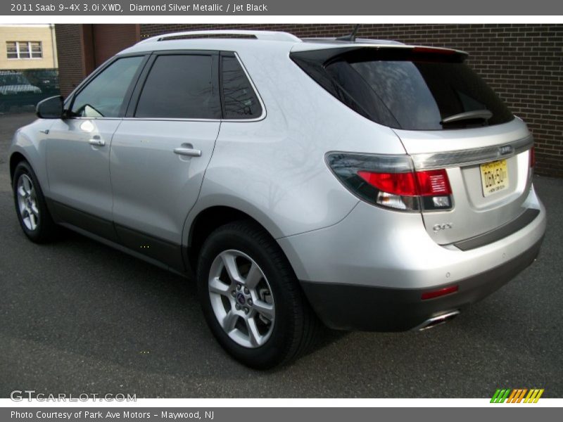 Diamond Silver Metallic / Jet Black 2011 Saab 9-4X 3.0i XWD