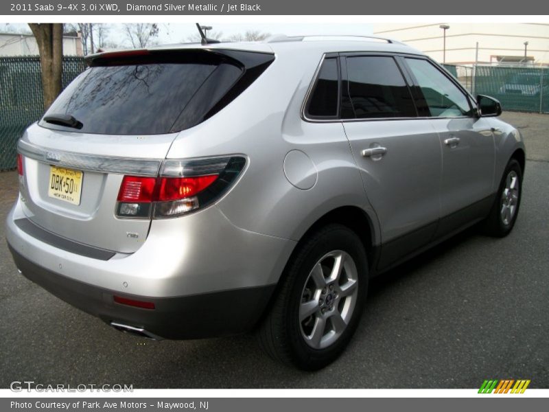 Diamond Silver Metallic / Jet Black 2011 Saab 9-4X 3.0i XWD