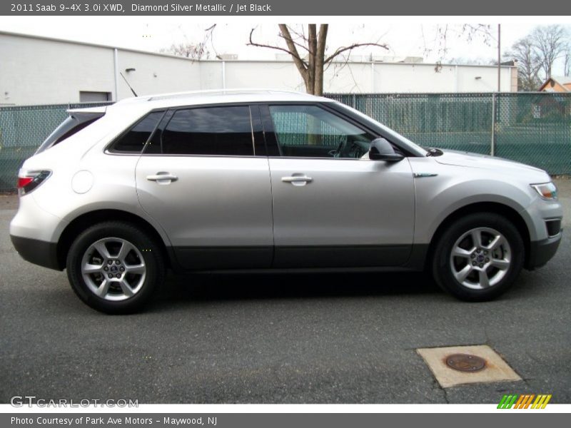 Diamond Silver Metallic / Jet Black 2011 Saab 9-4X 3.0i XWD