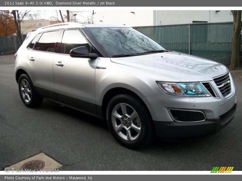 Diamond Silver Metallic / Jet Black 2011 Saab 9-4X 3.0i XWD