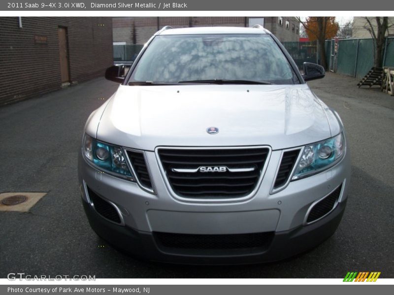 Diamond Silver Metallic / Jet Black 2011 Saab 9-4X 3.0i XWD