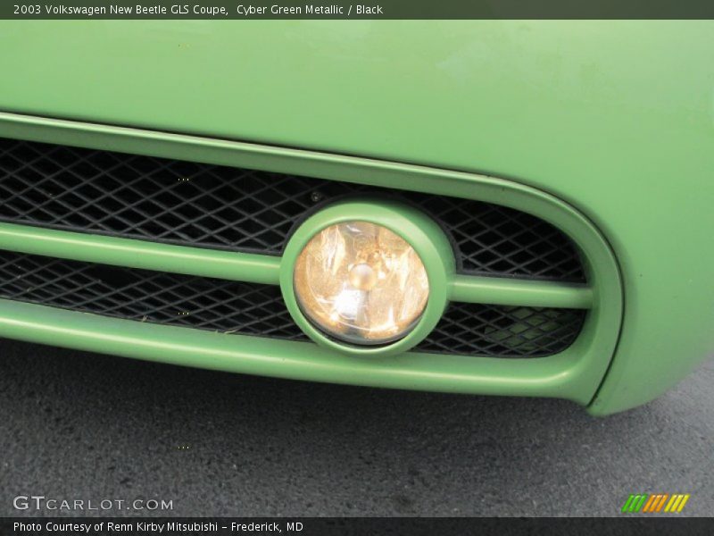 Cyber Green Metallic / Black 2003 Volkswagen New Beetle GLS Coupe