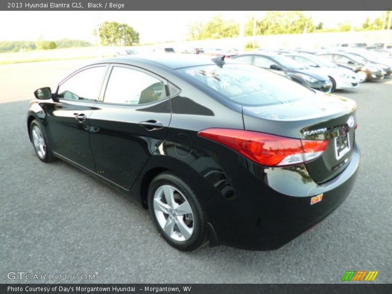 Black / Beige 2013 Hyundai Elantra GLS