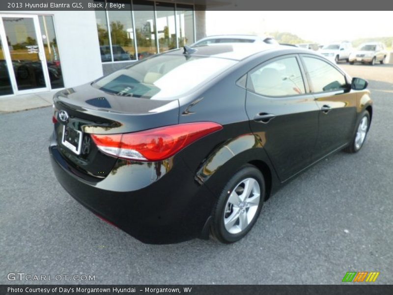Black / Beige 2013 Hyundai Elantra GLS