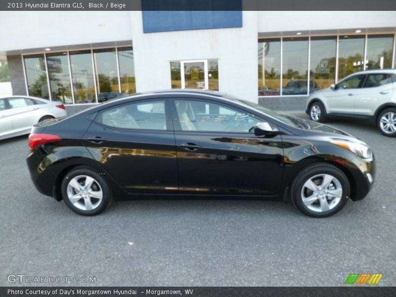 Black / Beige 2013 Hyundai Elantra GLS